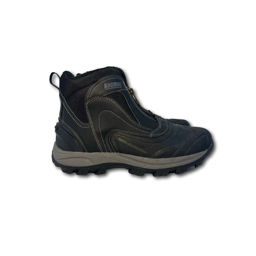 Khombu Men’s Black Mason Hybrid Winter Boot NWOB Size 9M Snow Shoes